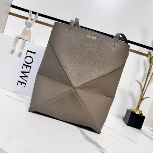 Loewe Original Large Tote Bag Authentic Anagram Canvas