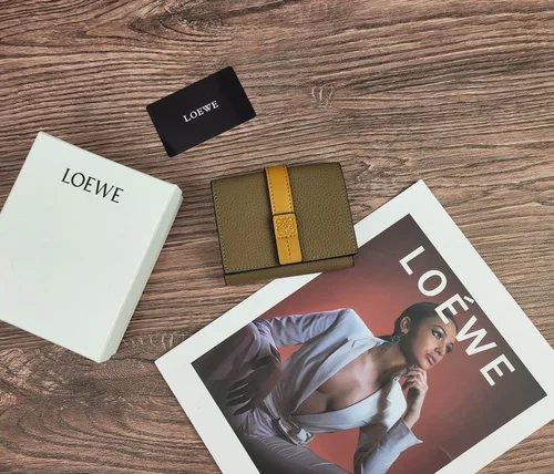 Loewe Original Women's Wallet Authentic Anagram Leather