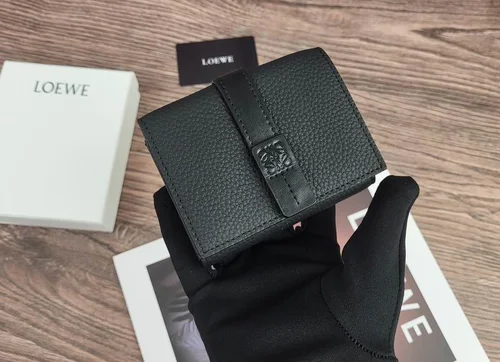 Loewe Original Women's Wallet Authentic Anagram Leather