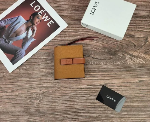 Loewe Original Women's Wallet Authentic Anagram Leather