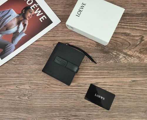 Loewe Original Women's Wallet Authentic Anagram Leather