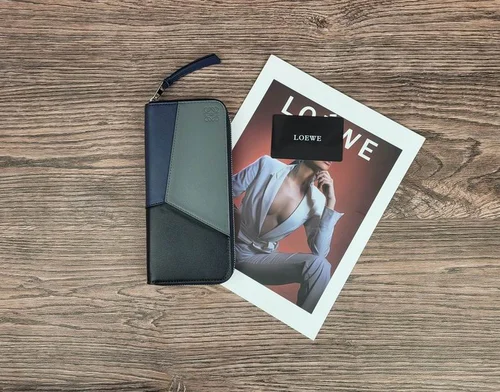 Loewe Original Women's Wallet Authentic Anagram Leather