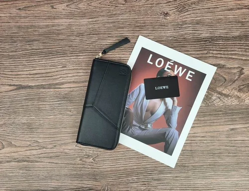 Loewe Original Women's Wallet Authentic Anagram Leather