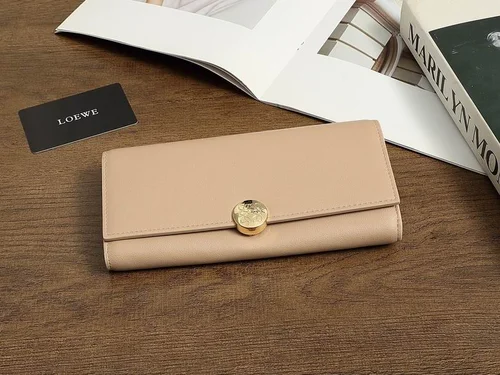 Loewe Original Women's Wallet Authentic Anagram Leather