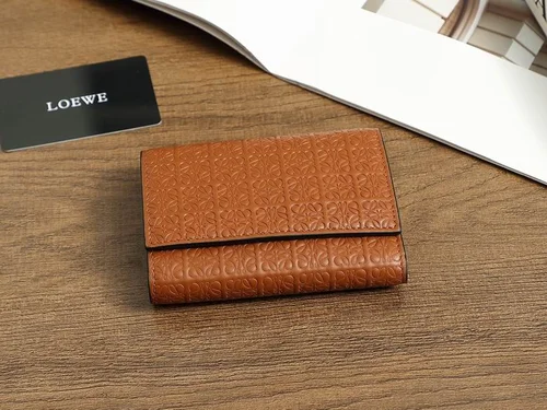 Loewe Original Women's Wallet Authentic Anagram Leather