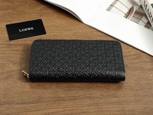 Loewe Original Women's Wallet Authentic Anagram Leather
