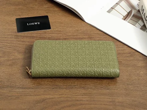 Loewe Original Women's Wallet Authentic Anagram Leather