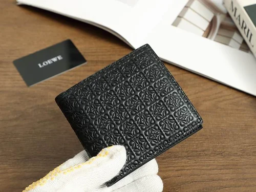 Loewe Original Women's Wallet Authentic Anagram Leather