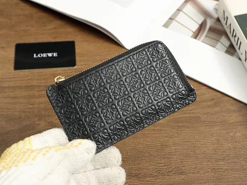 Loewe Original Women's Wallet Authentic Anagram Leather