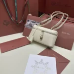 Loro Piana Original Extra Bag Large Authentic Linen Leather