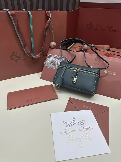 Loro Piana Original Extra Bag Large Authentic Linen Leather