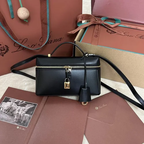 Loro Piana Original Extra Bag Large Authentic Linen Leather