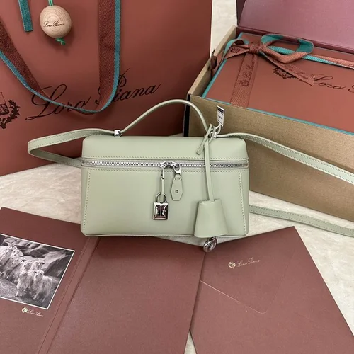 Loro Piana Original Extra Bag Large Authentic Linen Leather