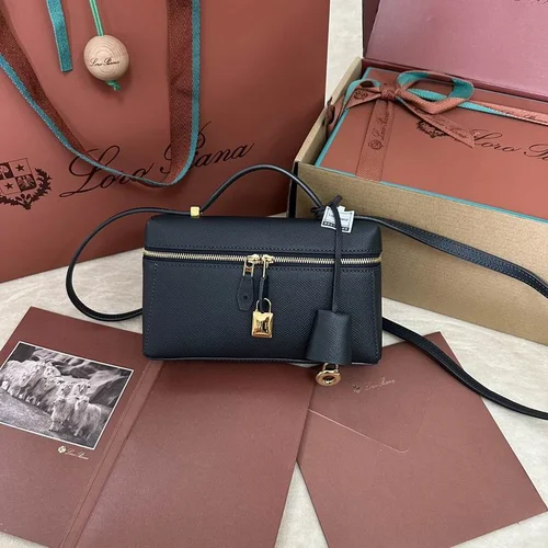 Loro Piana Original Extra Bag Large Authentic Linen Leather