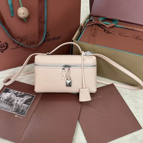 Loro Piana Original Extra Bag Large Authentic Linen Leather