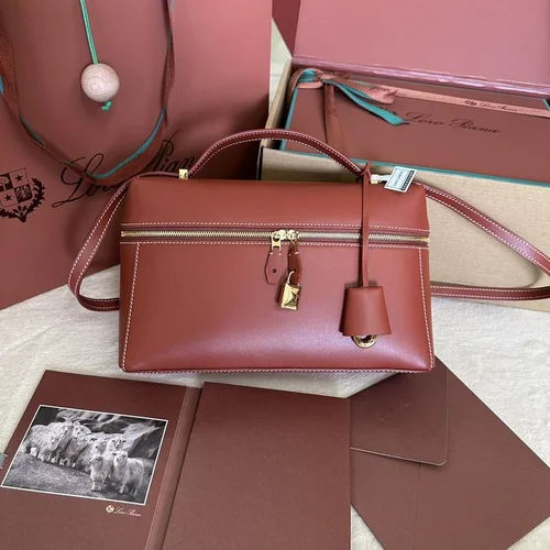 Loro Piana Original Extra Bag Large Authentic Linen Leather