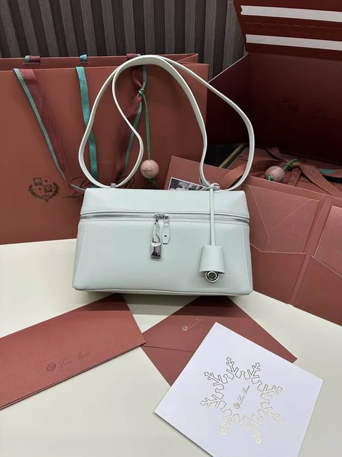 Loro Piana Original Extra Bag Large Authentic Linen Leather