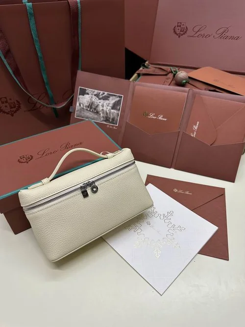 Loro Piana Original Extra Pocket L19 Pouch Authentic