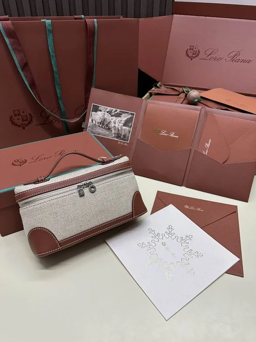 Loro Piana Original Extra Pocket L19 Pouch Authentic