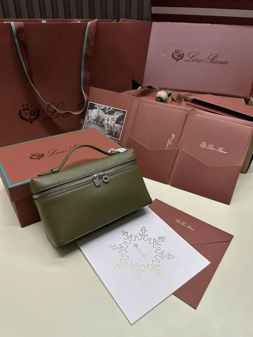Loro Piana Original Extra Pocket L19 Pouch Authentic