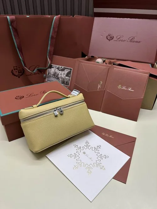 Loro Piana Original Extra Pocket L19 Pouch Authentic