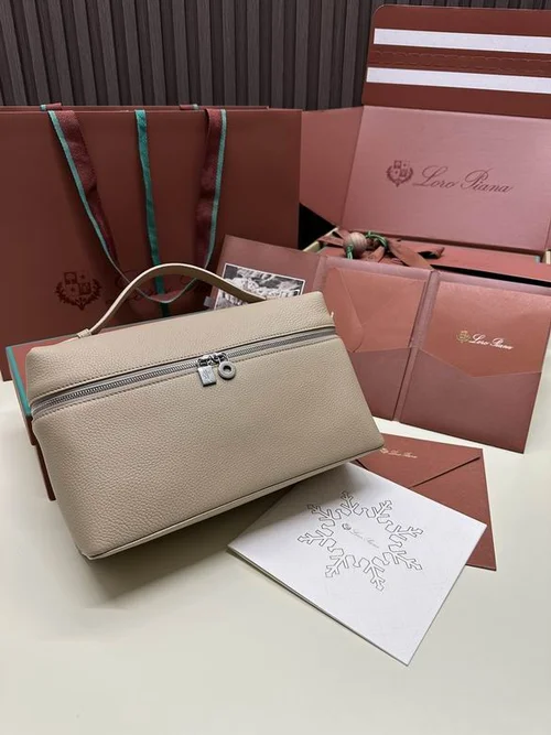 Loro Piana Original Extra Pocket L27 Large Pouch Authentic