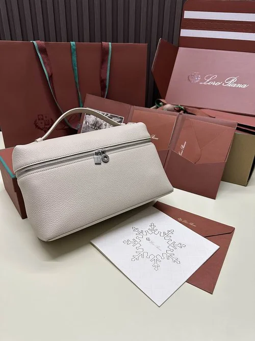 Loro Piana Original Extra Pocket L27 Large Pouch Authentic