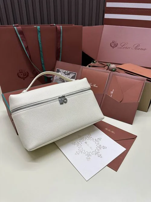 Loro Piana Original Extra Pocket L27 Large Pouch Authentic