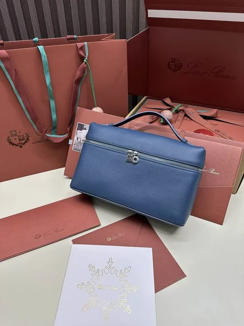 Loro Piana Original Extra Pocket L27 Large Pouch Authentic