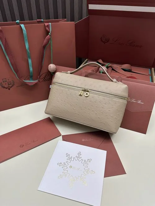 Loro Piana Original Extra Pocket L27 Large Pouch Authentic