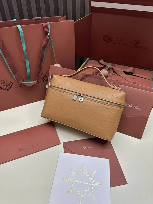 Loro Piana Original Extra Pocket L27 Large Pouch Authentic