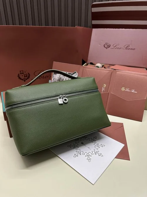 Loro Piana Original Extra Pocket L27 Large Pouch Authentic