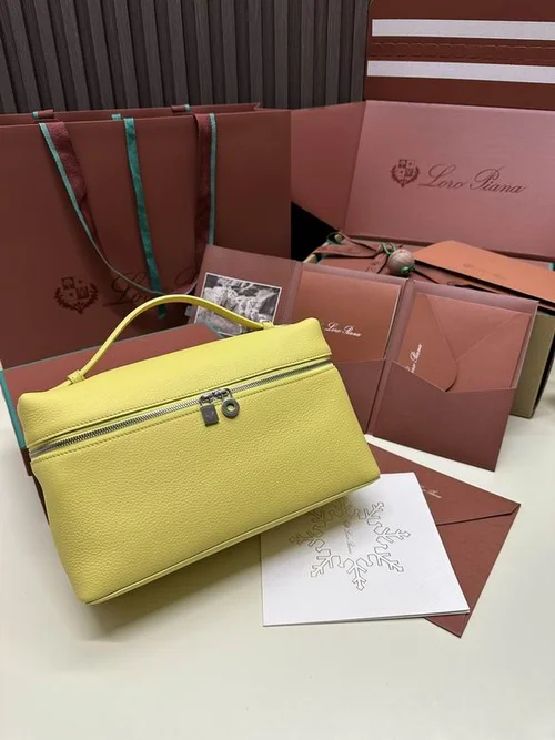 Loro Piana Original Extra Pocket L27 Large Pouch Authentic