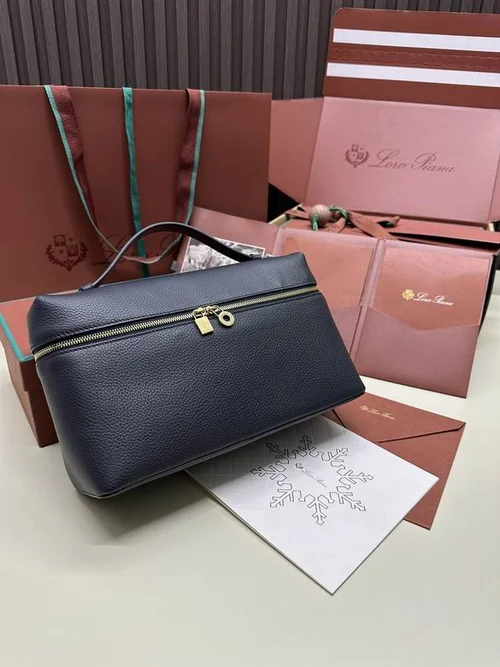 Loro Piana Original Extra Pocket L27 Large Pouch Authentic