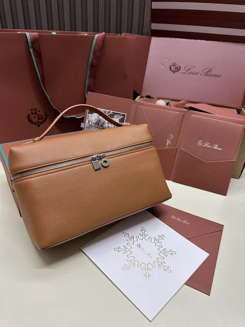 Loro Piana Original Extra Pocket L27 Large Pouch Authentic