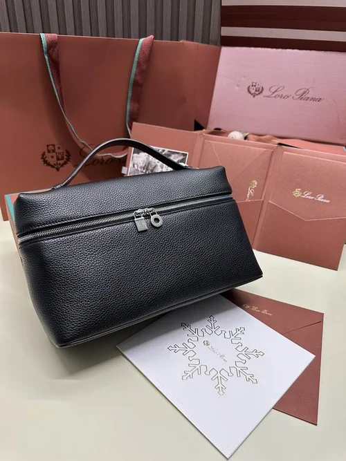 Loro Piana Original Extra Pocket L27 Large Pouch Authentic