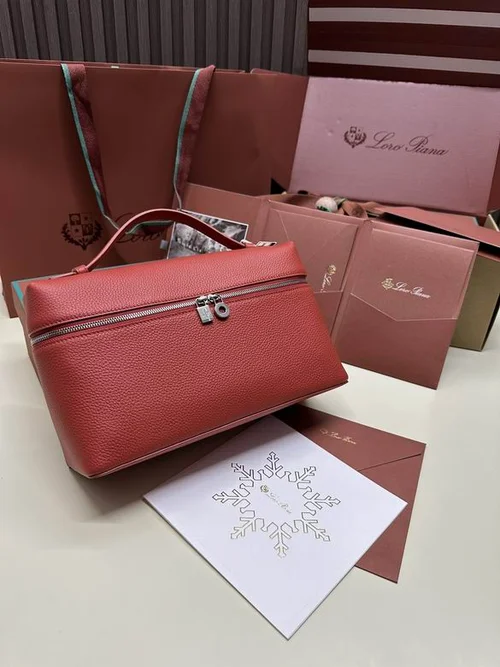 Loro Piana Original Extra Pocket L27 Large Pouch Authentic