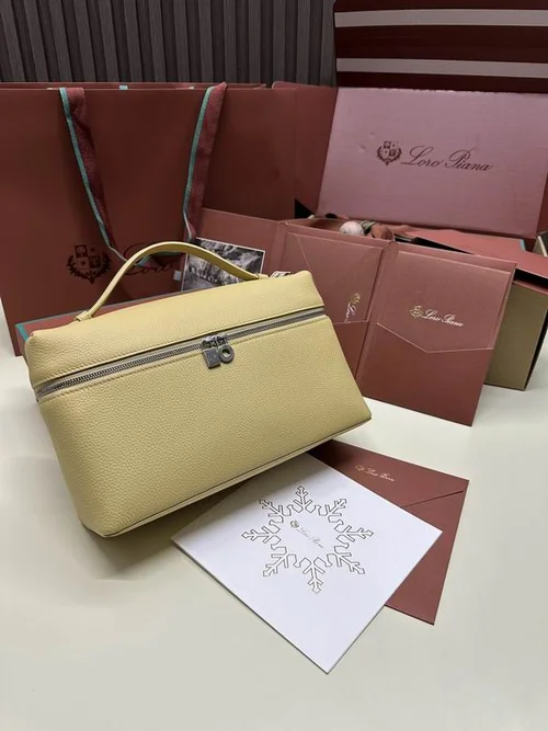 Loro Piana Original Extra Pocket L27 Large Pouch Authentic