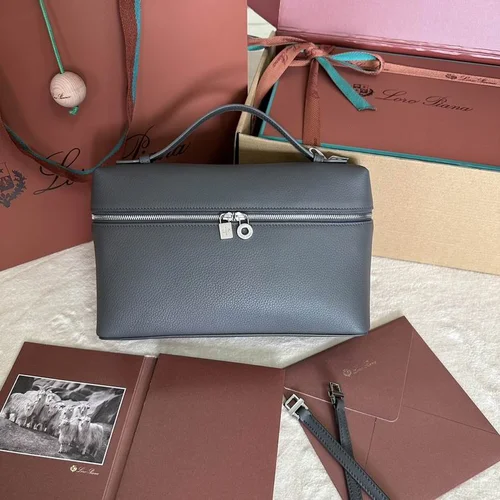 Loro Piana Original Extra Pocket L27 Large Pouch Authentic