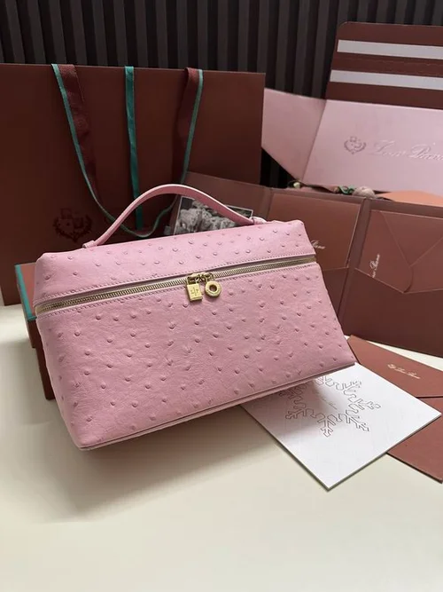 Loro Piana Original Extra Pocket L27 Large Pouch Authentic