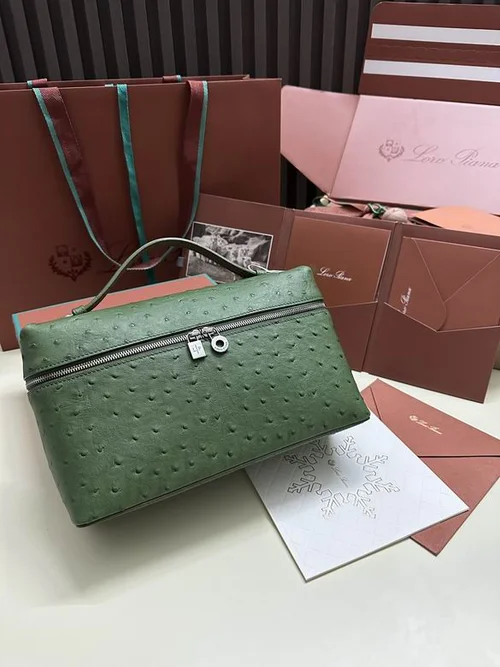 Loro Piana Original Extra Pocket L27 Large Pouch Authentic