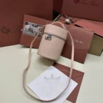 Loro Piana Original Pencil Case Pouch Authentic Leather