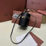 Loro Piana Original Pencil Case Pouch Authentic Leather