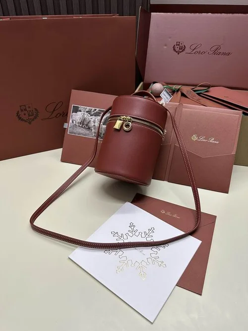 Loro Piana Original Pencil Case Pouch Authentic Leather