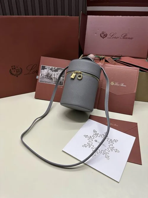 Loro Piana Original Pencil Case Pouch Authentic Leather