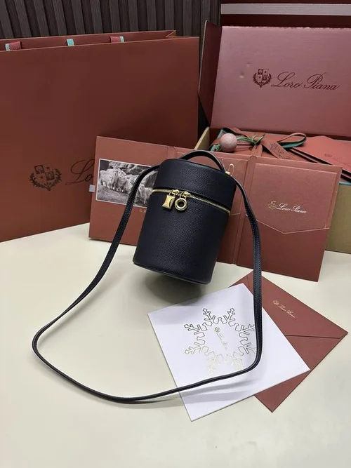 Loro Piana Original Pencil Case Pouch Authentic Leather