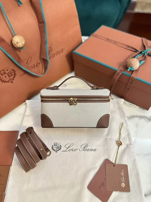 Loro Piana Original Extra Pocket L19 Pouch Authentic