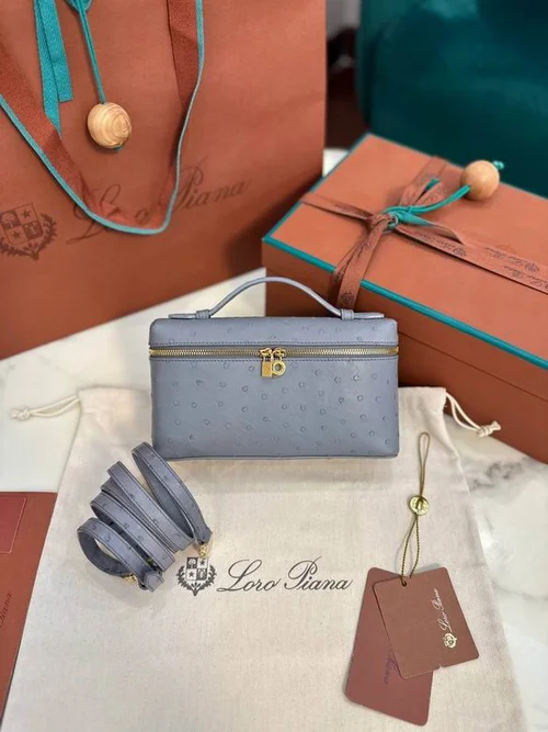 Loro Piana Original Extra Pocket L19 Pouch Authentic