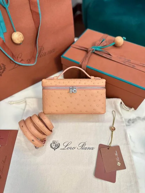 Loro Piana Original Extra Pocket L19 Pouch Authentic