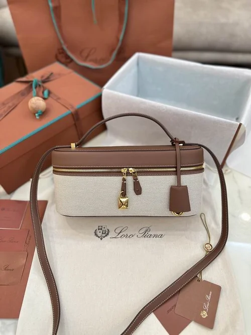 Loro Piana Original Extra Pocket L27 Large Pouch Authentic